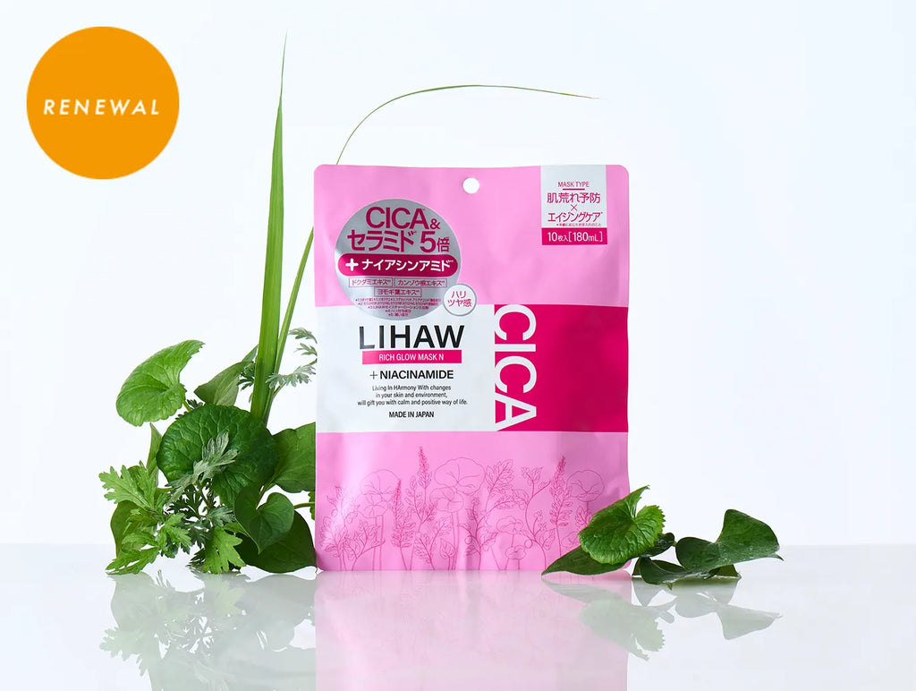 LIHAW Rich Glow Mask N | 10 Sheets | B2B Case