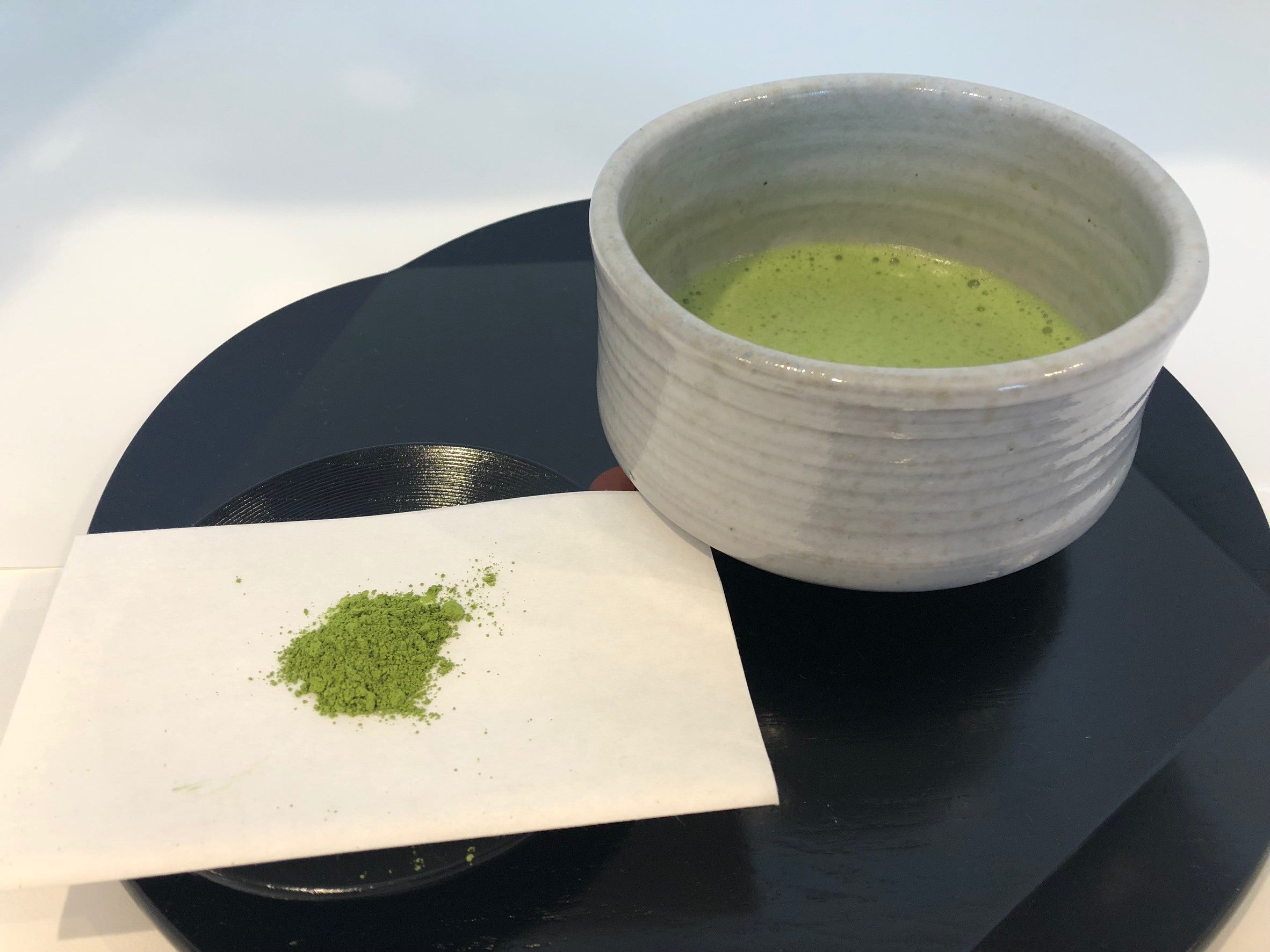 Japanese matcha powder